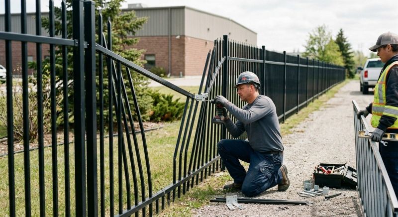 Metal Fence Installation Service
