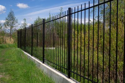 Metal Fence Service detail